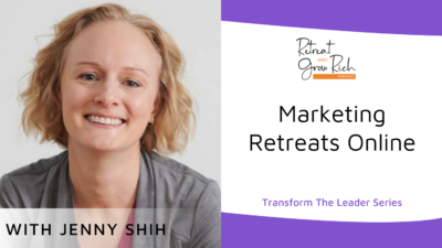 Marketing Retreats Online with Jenny Shih